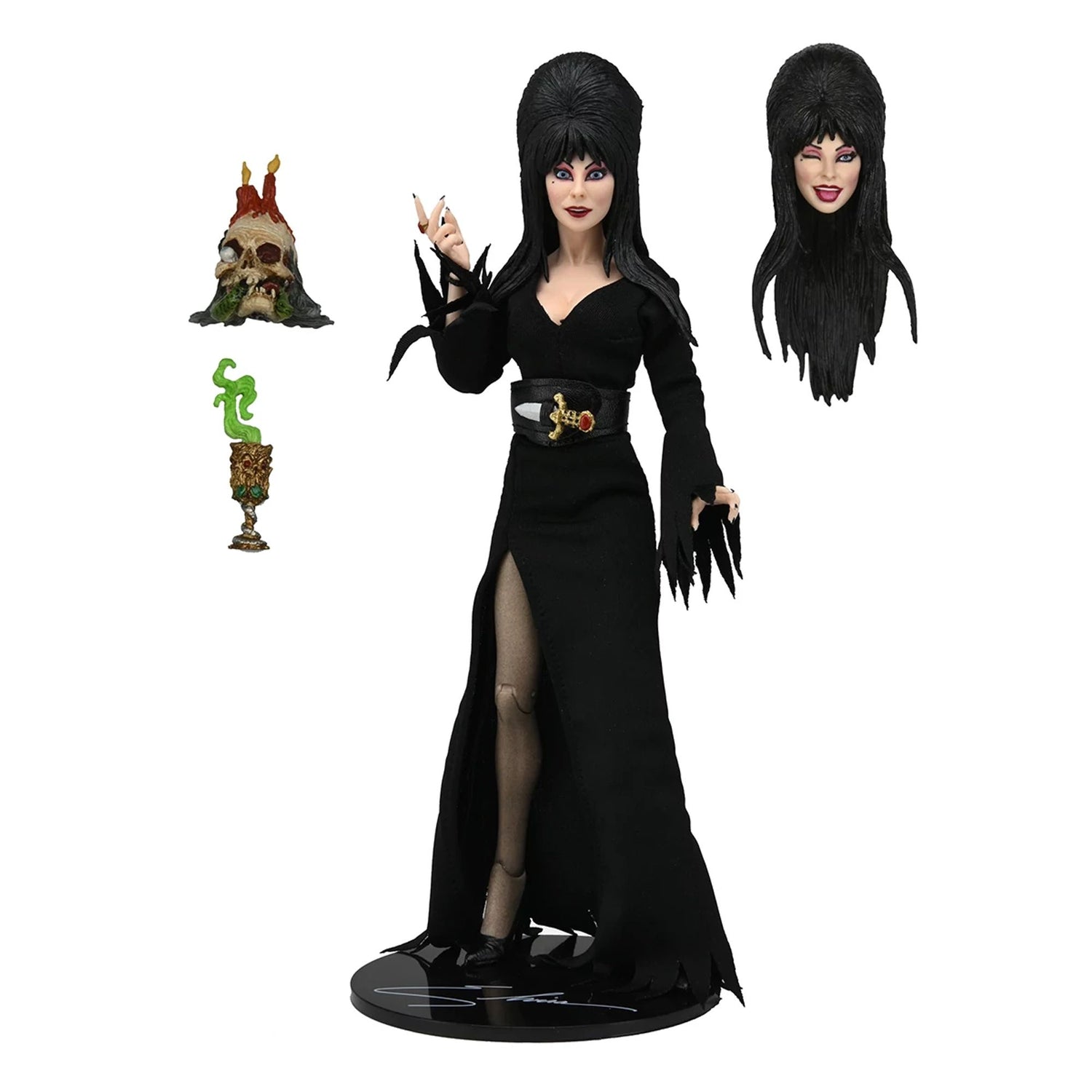 ELVIRA- 8” CLOTHED FIGURE-ELVIRA