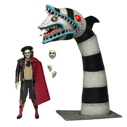 BEETLEJUICE BEETLEJUICE - 7&quot; SCALE ACTION FIGURE - ULTIMATE &quot;MATADOR&quot; BEETLEJUICE AND SANDWORM 2 PK