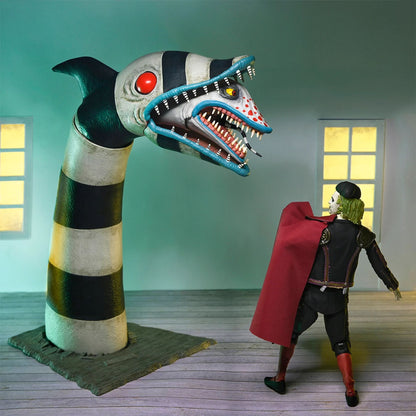 BEETLEJUICE BEETLEJUICE - 7&quot; SCALE ACTION FIGURE - ULTIMATE &quot;MATADOR&quot; BEETLEJUICE AND SANDWORM 2 PK