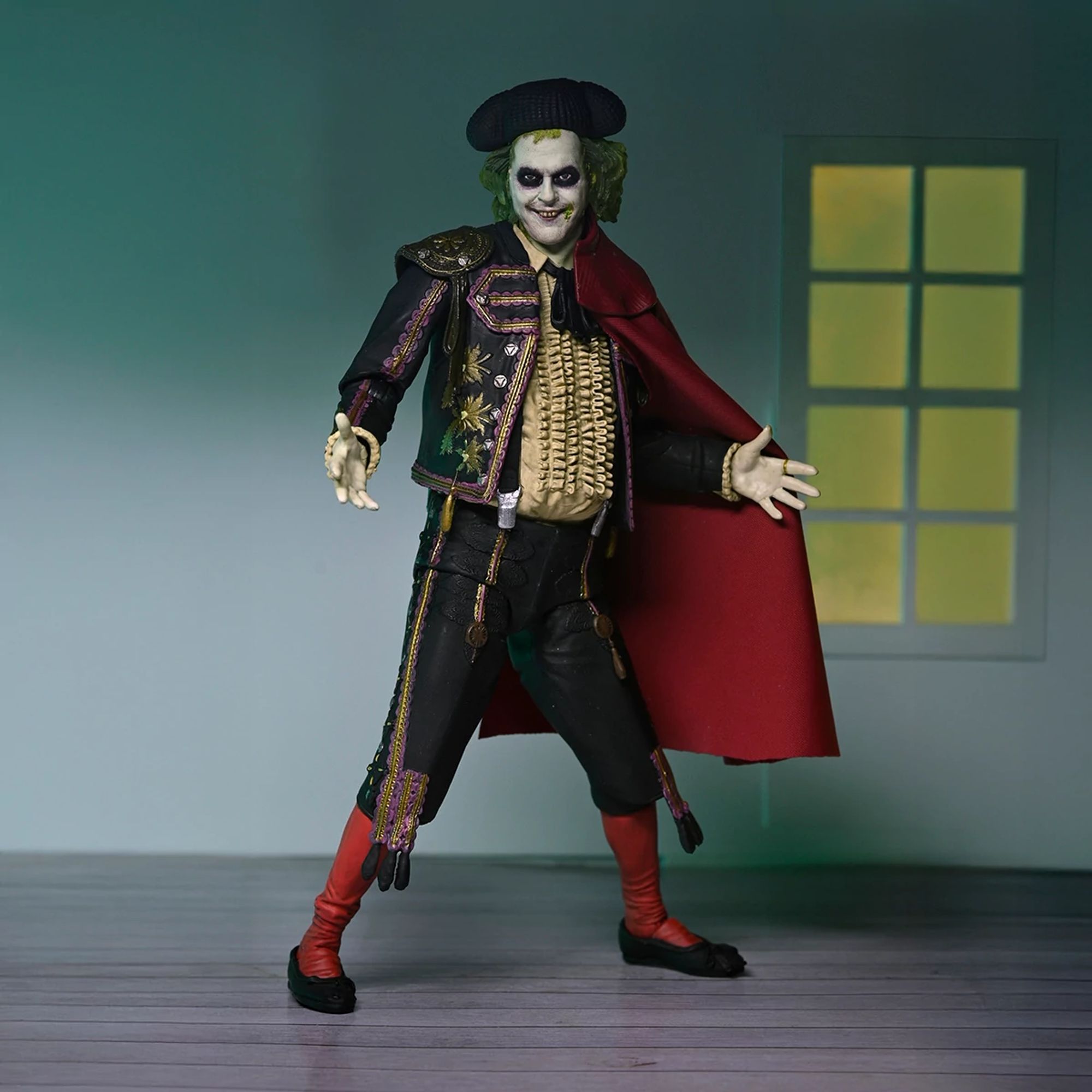 BEETLEJUICE BEETLEJUICE - 7&quot; SCALE ACTION FIGURE - ULTIMATE &quot;MATADOR&quot; BEETLEJUICE AND SANDWORM 2 PK