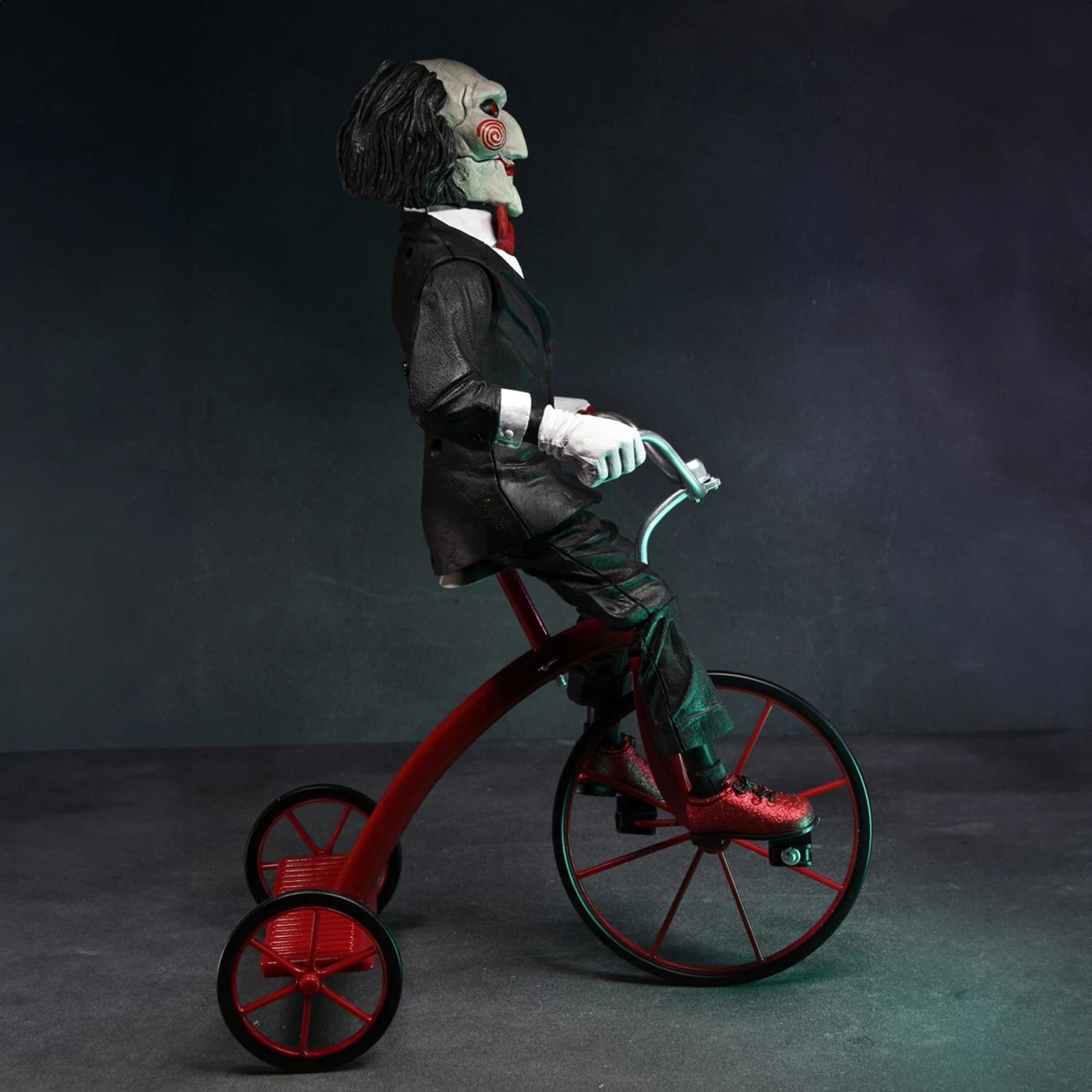SAW – 12” ACTION FIGURE – W/SOUND RIDING TRICYCLE