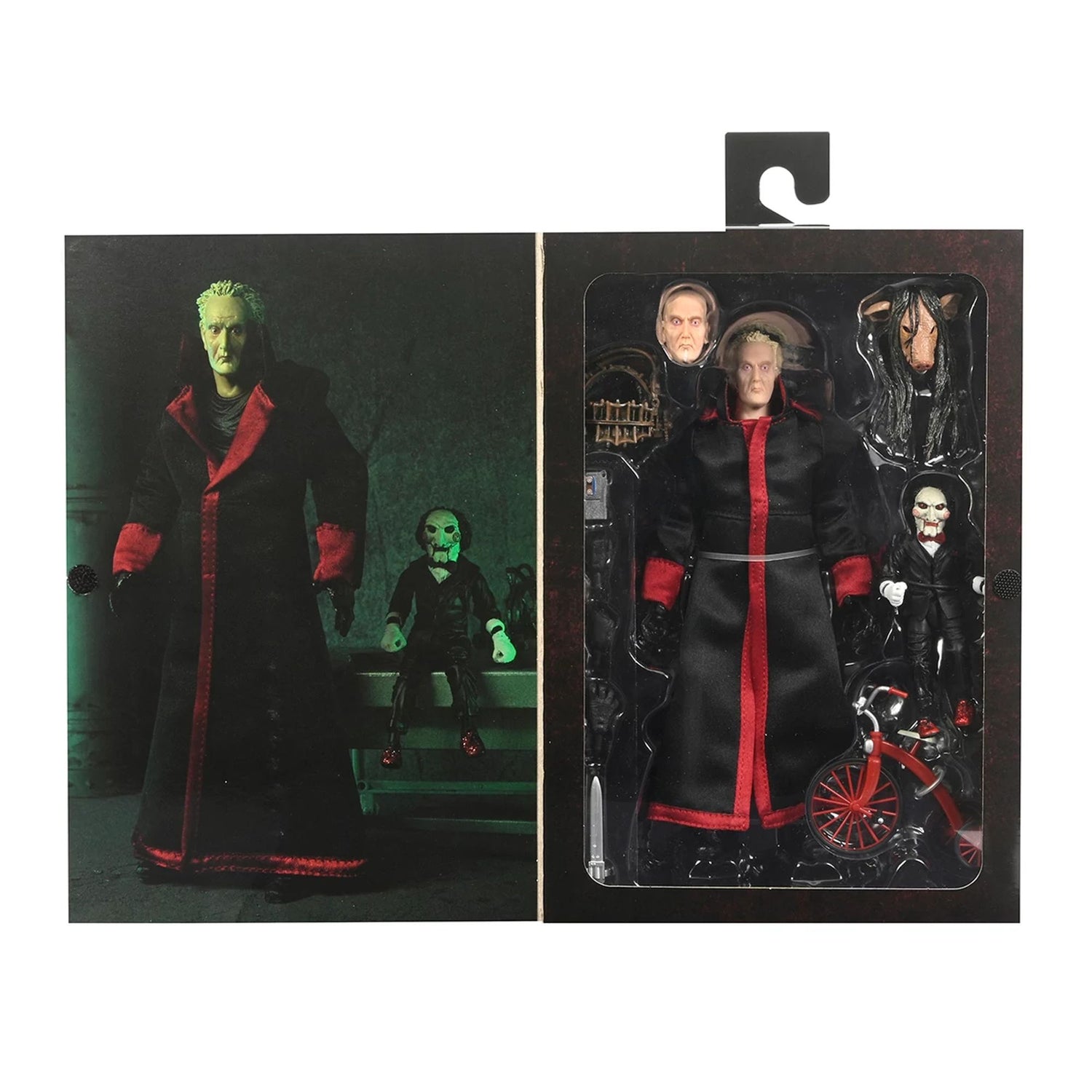 SAW (FRANCHISE) - 7” SCALE ACTION FIGURE - ULTIMATE JIGSAW KILLER (BLACK ROBE)