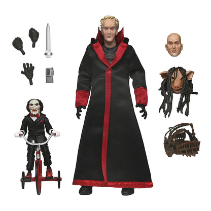 SAW (FRANCHISE) - 7” SCALE ACTION FIGURE - ULTIMATE JIGSAW KILLER (BLACK ROBE)