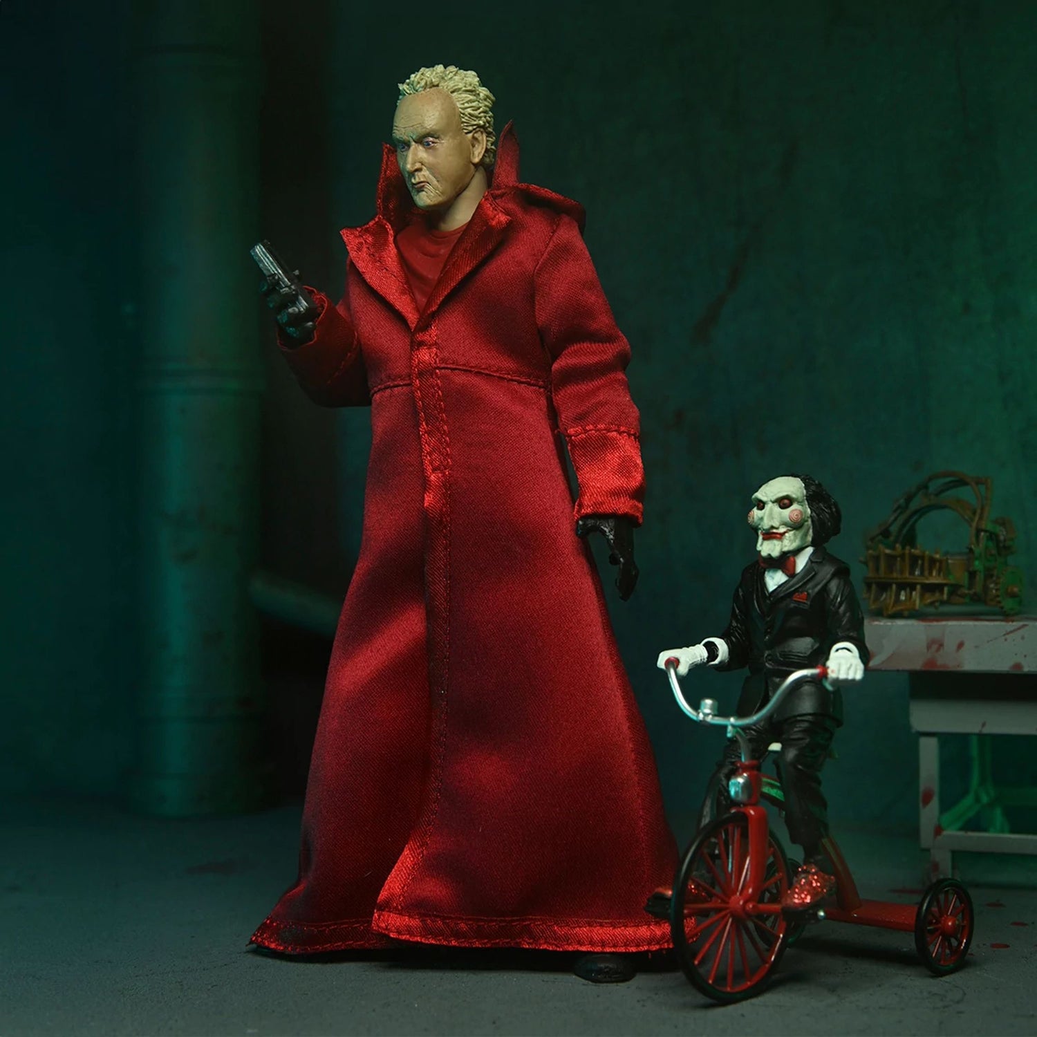 SAW (FRANCHISE) - 7” SCALE ACTION FIGURE - ULTIMATE JIGSAW KILLER (RED ROBE)