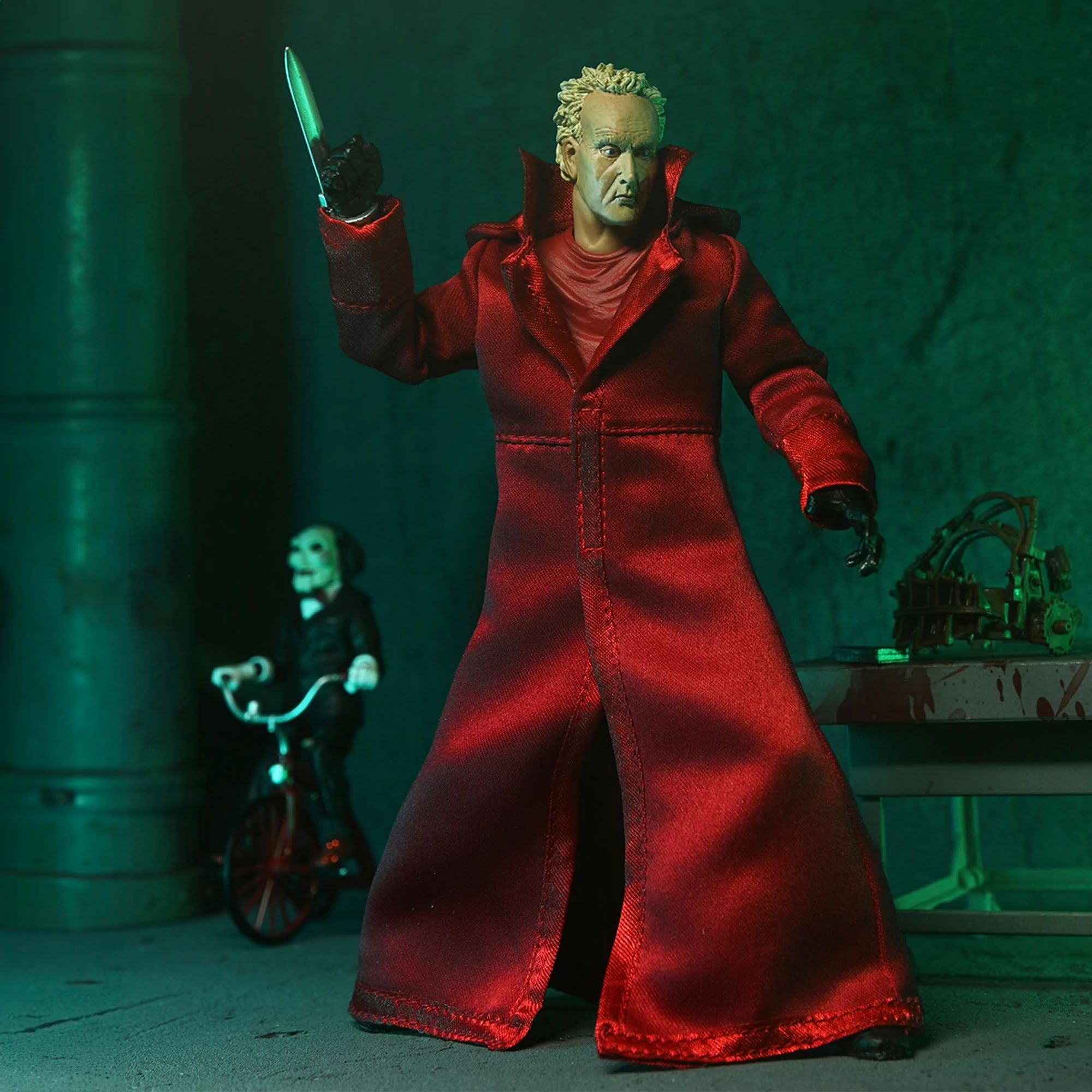 SAW (FRANCHISE) - 7” SCALE ACTION FIGURE - ULTIMATE JIGSAW KILLER (RED ROBE)