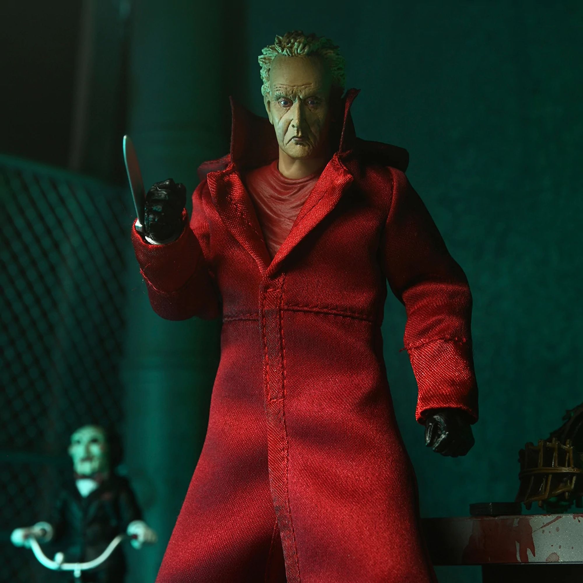 SAW (FRANCHISE) - 7” SCALE ACTION FIGURE - ULTIMATE JIGSAW KILLER (RED ROBE)