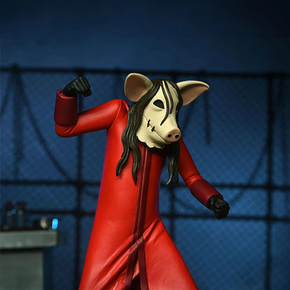 SAW – 6” SCALE ACTION FIGURE – TOONY TERRORS JIGSAW KILLER (RED ROBE)