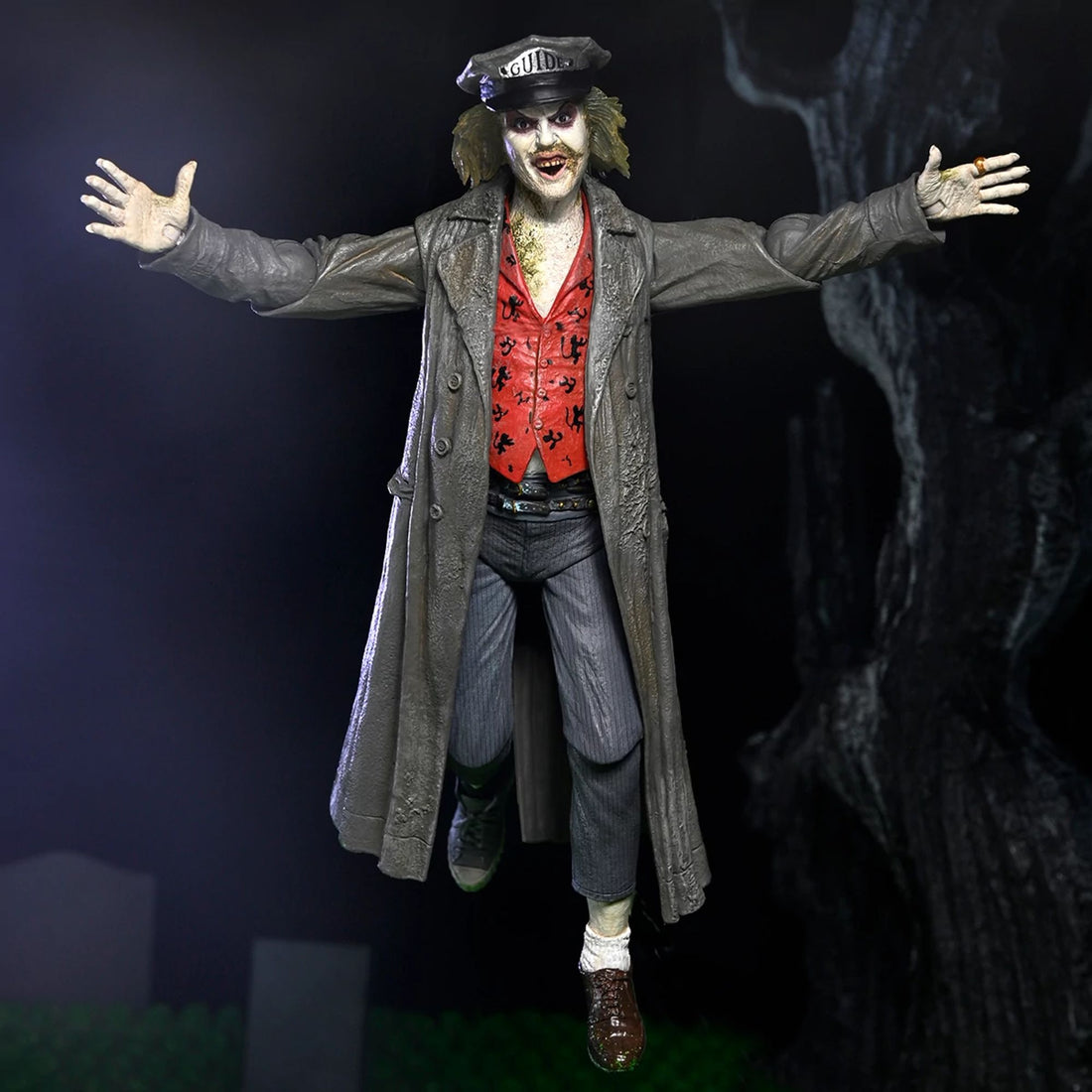 BEETLEJUICE (1988) - 7&quot; SCALE ACTION FIGURE - ULTIMATE BEETLEJUICE: TOUR GUIDE “THE BIO-EXORCIST