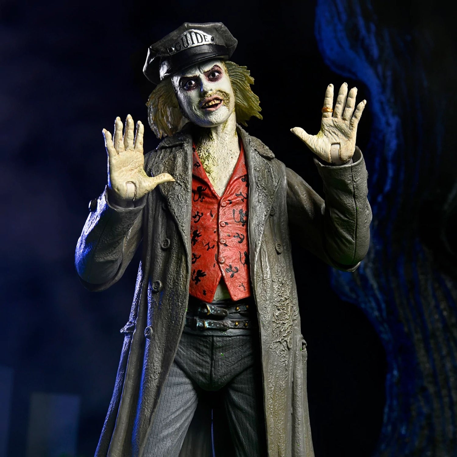 BEETLEJUICE (1988) - 7&quot; SCALE ACTION FIGURE - ULTIMATE BEETLEJUICE: TOUR GUIDE “THE BIO-EXORCIST