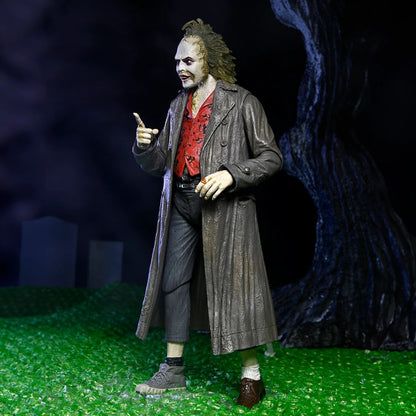 BEETLEJUICE (1988) - 7&quot; SCALE ACTION FIGURE - ULTIMATE BEETLEJUICE: TOUR GUIDE “THE BIO-EXORCIST