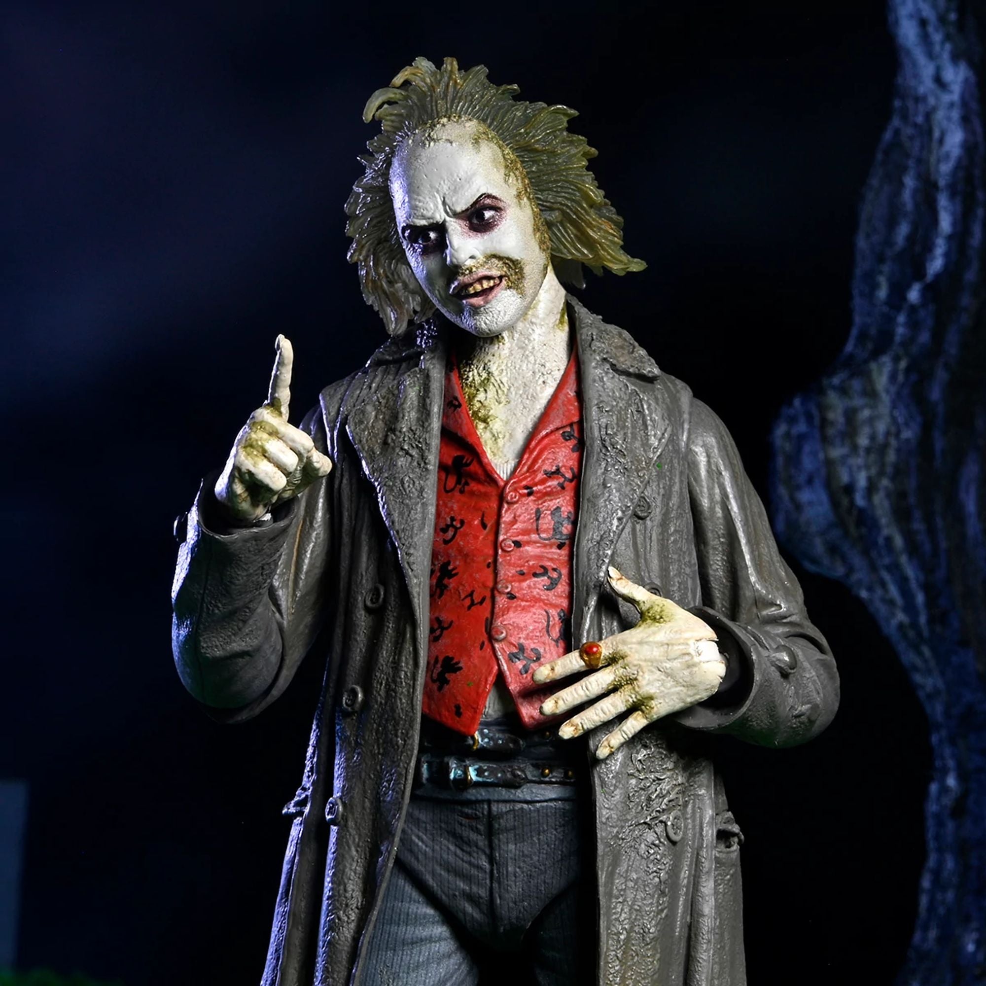 BEETLEJUICE (1988) - 7&quot; SCALE ACTION FIGURE - ULTIMATE BEETLEJUICE: TOUR GUIDE “THE BIO-EXORCIST