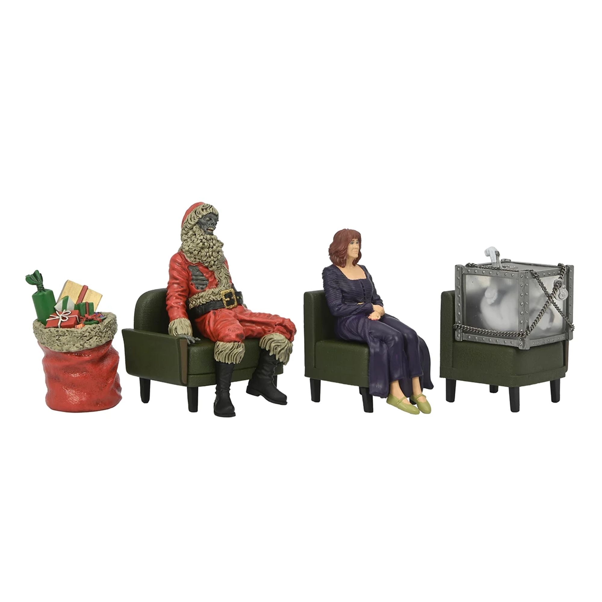 BEETLEJUICE BEETLEJUICE – 3&quot; SET - &quot;WAITING ROOM SET 1&quot; (DELIA, ESCAPE ARTIST, MUMMIFIED SANTA)