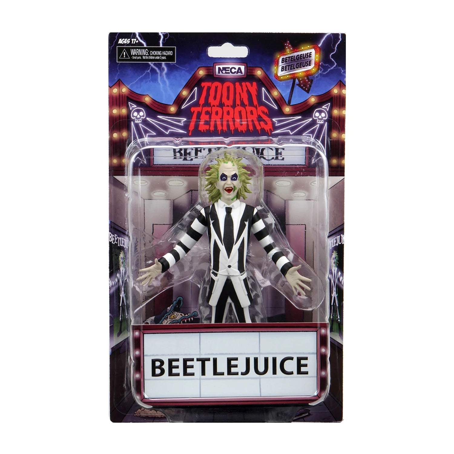 BEETLEJUICE – 6” SCALE ACTION FIGURE – TOONY TERRORS BEETLEJUICE