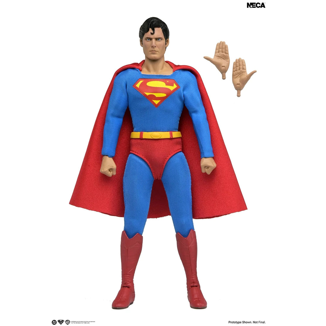 SUPERMAN (1978 FILM) - 8” CLOTHED ACTION FIGURE - SUPERMAN