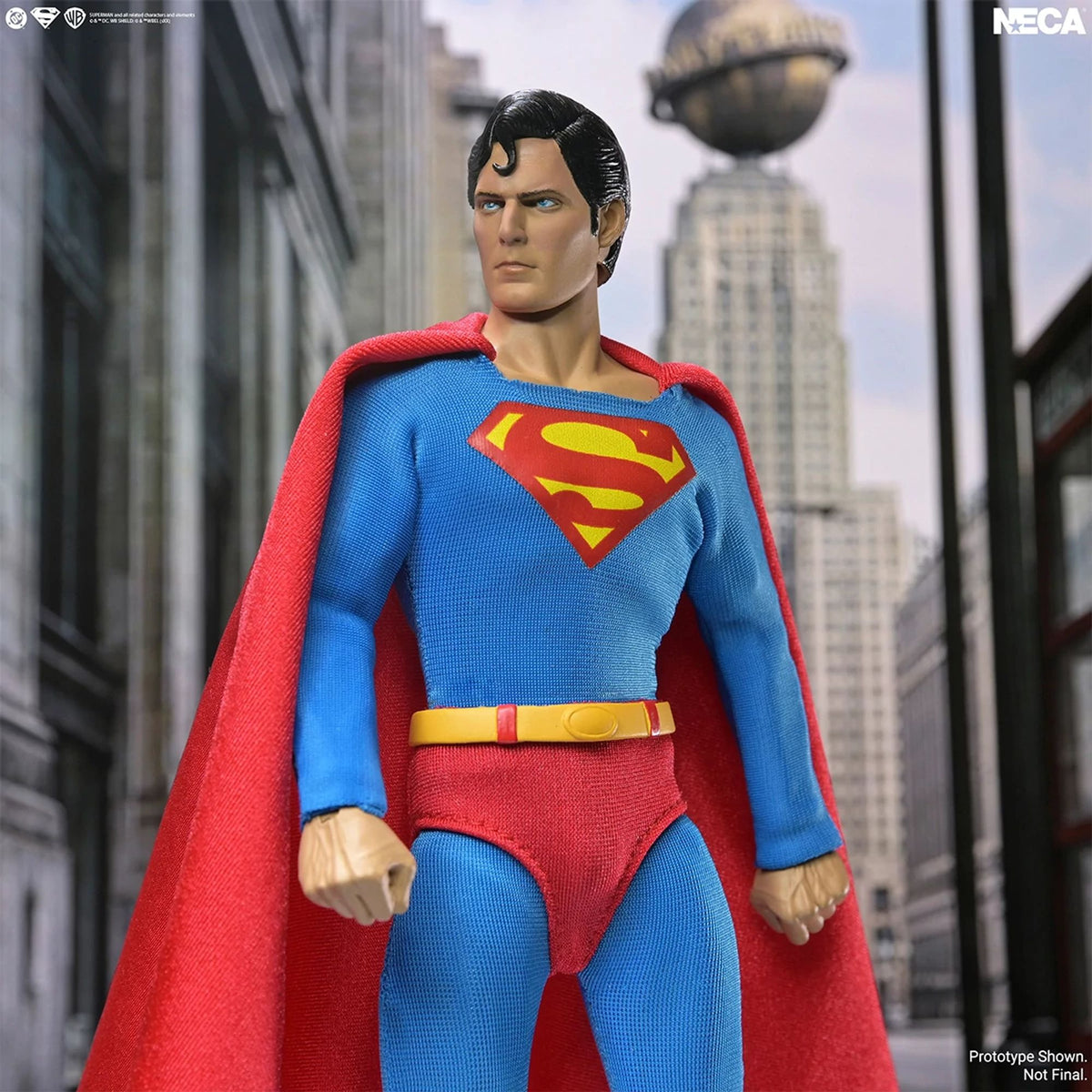 SUPERMAN (1978 FILM) - 8” CLOTHED ACTION FIGURE - SUPERMAN